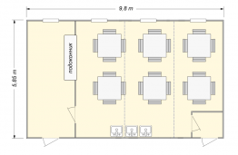 Модульная столовая МС-01